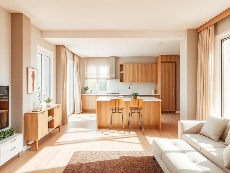 Rekonstrukce bytu – moderní obývací pokoj