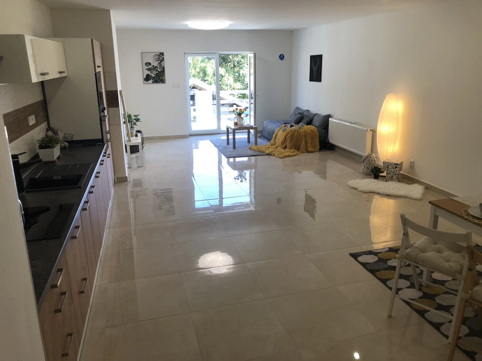 Moderní interiér rekonstruovaného bytu